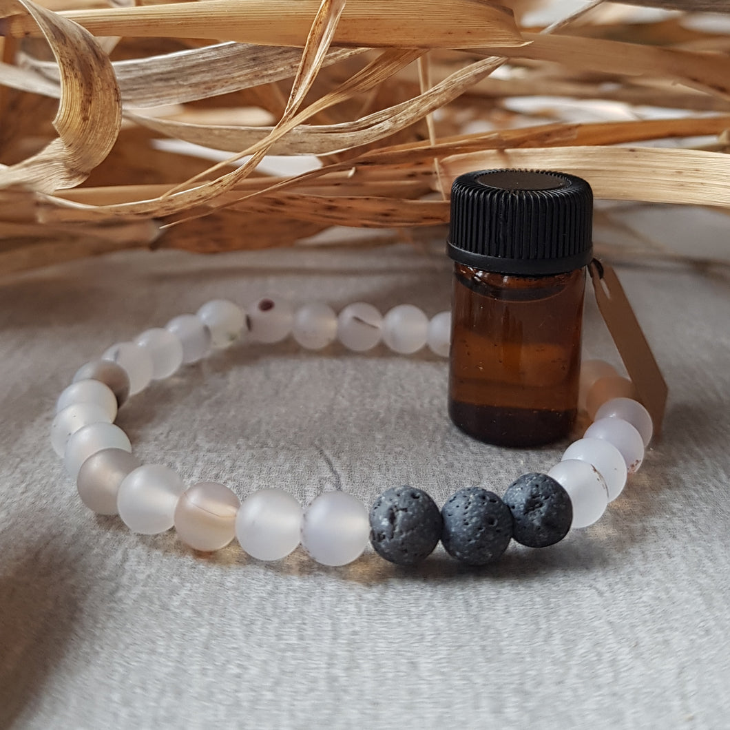 Petit panda_Bracelet diffuseur de 6mm avec parfum