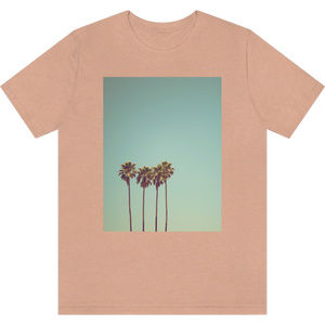 T-shirt "4 Mousquetaires" Heather Peach