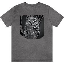 Load image into Gallery viewer, T-shirt &quot;Grand chef hibou&quot; Deep Heather
