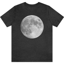 Load image into Gallery viewer, T-shirt &quot;Plein Lune&quot; Dark Grey Heather
