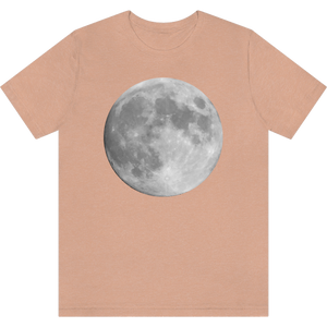 T-shirt "Plein Lune" Heather Peach