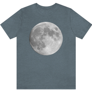T-shirt "Plein Lune" Heather Slate