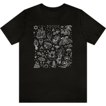 Load image into Gallery viewer, T-shirt &quot;Smudge&quot; Black Heather
