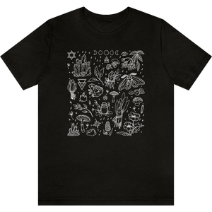 T-shirt "Smudge" Black Heather