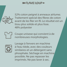 Charger l&#39;image dans la galerie, T-shirt &quot;Petites fleurs blanches&quot; Heather Slate_Ardoise Moucheté
