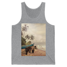 Charger l&#39;image dans la galerie, Camisole unisexe &quot;Beach bear&quot; Athletic Heather
