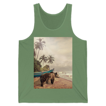 Charger l&#39;image dans la galerie, Camisole unisexe &quot;Beach bear&quot; Leaf

