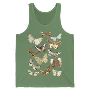 Camisole unisexe "Doux papillons" Leaf