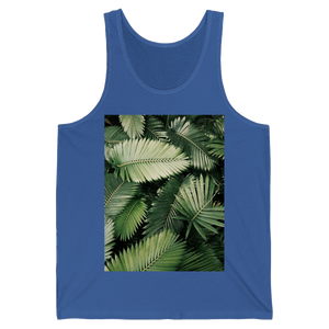 Camisole unisexe "Feuilles de palmiers" True Royal