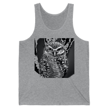 Charger l&#39;image dans la galerie, Camisole unisexe &quot;Grand chef hibou&quot; Athletic Heather
