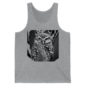 Camisole unisexe "Grand chef hibou" Athletic Heather