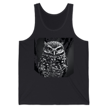 Load image into Gallery viewer, Camisole unisexe &quot;Grand chef hibou&quot; Dark Grey
