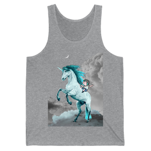 Camisole unisexe "La licorne de Perceval" Athletic Heather