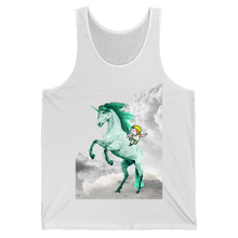 Load image into Gallery viewer, Camisole unisexe &quot;La licorne de Perceval&quot; White

