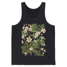 Load image into Gallery viewer, Camisole unisexe &quot;Petites fleurs blanches&quot; Dark Grey
