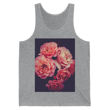 Charger l&#39;image dans la galerie, Camisole unisexe &quot;Roses de mon coeur&quot; Athletic Heather
