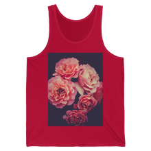 Charger l&#39;image dans la galerie, Camisole unisexe &quot;Roses de mon coeur&quot; Red
