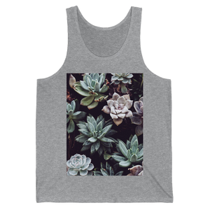 Camisole unisexe "Succulentes" Athletic Heather