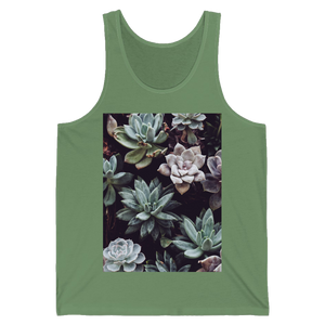 Camisole unisexe "Succulentes" Leaf