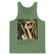 Load image into Gallery viewer, Camisole unisexe &quot;Sunglasses&quot; Leaf
