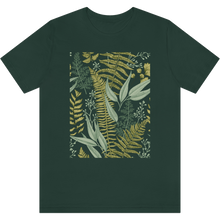 Load image into Gallery viewer, T-shirt &quot;Sous-bois&quot; Forest_Vert Forêt
