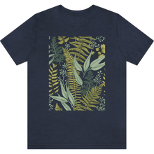 Charger l&#39;image dans la galerie, T-shirt &quot;Sous-bois&quot; Heather Navy
