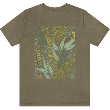 Load image into Gallery viewer, T-shirt &quot;Sous-bois&quot; Heather Olive
