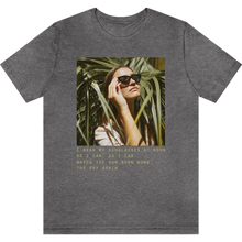 Load image into Gallery viewer, T-shirt &quot;Sunglasses&quot; Deep Heather_Gris Profond Moucheté
