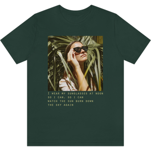 T-shirt "Sunglasses" Forest
