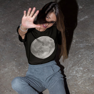 T-shirt "Plein Lune" Black Heather